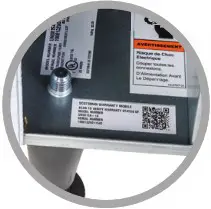 Scotsman UN0815 80lb Self Contained Undercounter Nugget Ice Machine with Storage - Product Overview 4