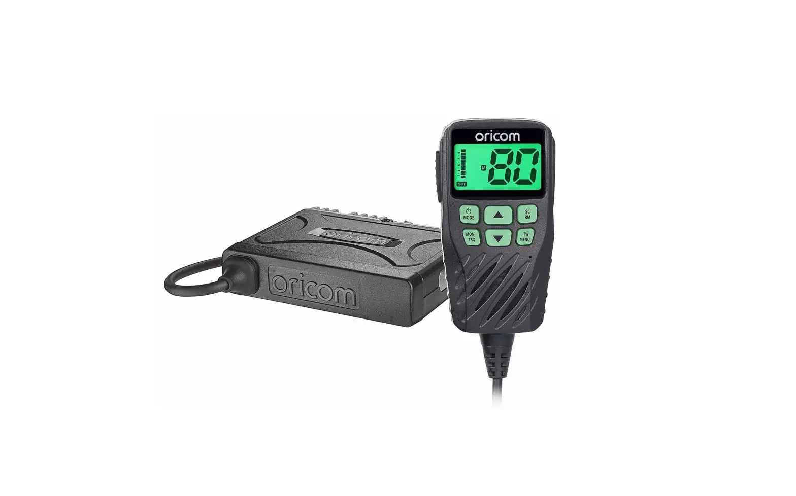 Oricom Uhf360 5 Watt Cb Radio With Controller Speaker Microphone User Guide