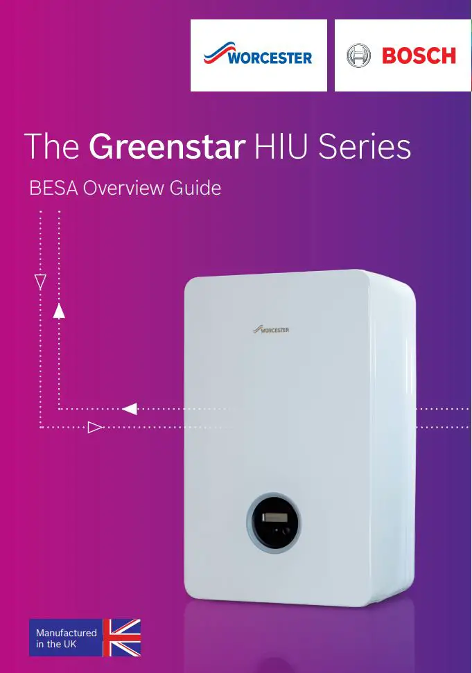 GREENSTAR HIU Series BESA Heat Interface Units Installation Guide