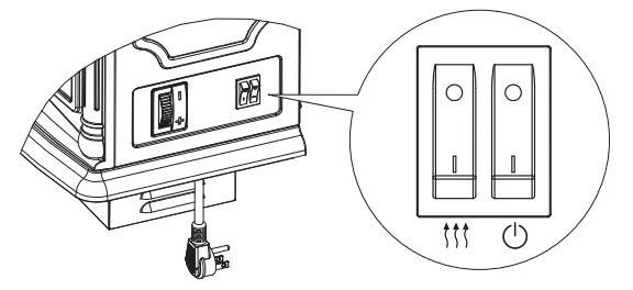 TURBRO-Suburbs-TS23-H-Electric-Fireplace-Heater-FIG-7
