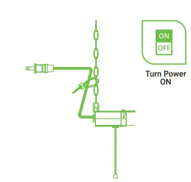 SUNCO LED Shop Light Industrial Frosted User Manual - Turn on circuit breaker and test light