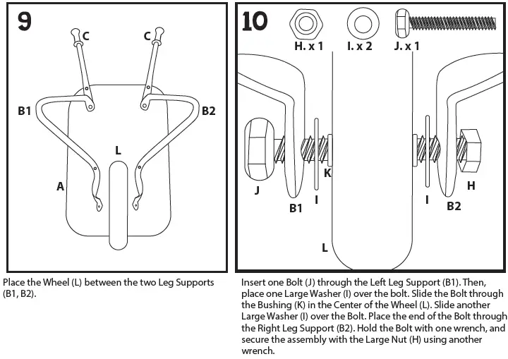 little tikes 656477 Wheelbarrow and Shovel assembly 1