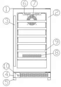 Classic-Stainless-Wine-Refrigerator-back-side