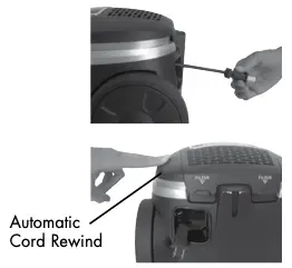 Automatic Cord Rewind