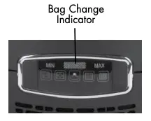 Bag change indicator