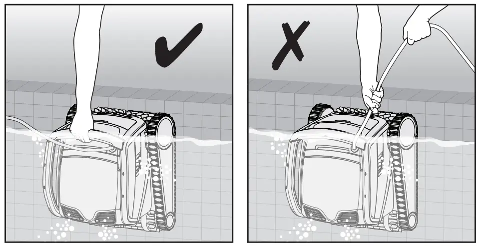 M600 Maytronics Dolphin Robotic Pool Cleaner -Option B1