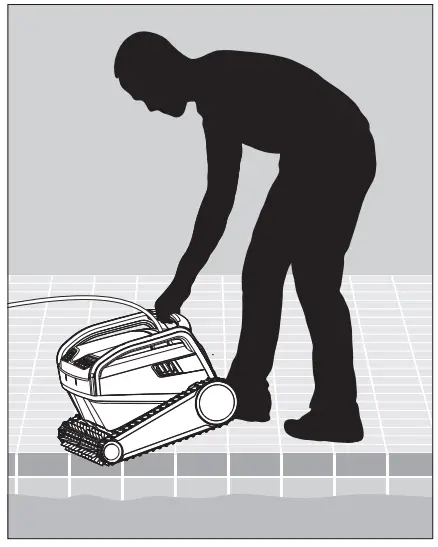 M600 Maytronics Dolphin Robotic Pool Cleaner - pool