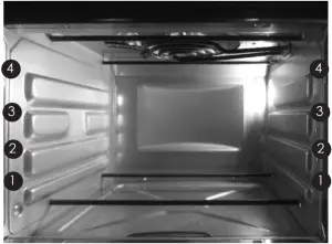 mistral MAO250 - Rack Positions