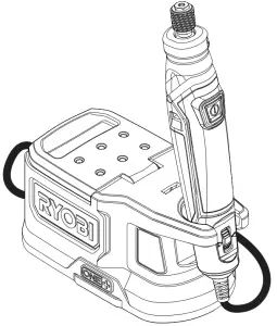 RYOBI 18V Precision Craft Rotary Tool PRT100