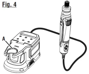 RYOBI 18V Precision Craft Rotary Tool PRT100 - Fig. 4