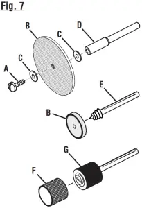 RYOBI 18V Precision Craft Rotary Tool PRT100 - Fig. 7