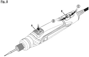 RYOBI 18V Precision Craft Rotary Tool PRT100 - Fig. 8