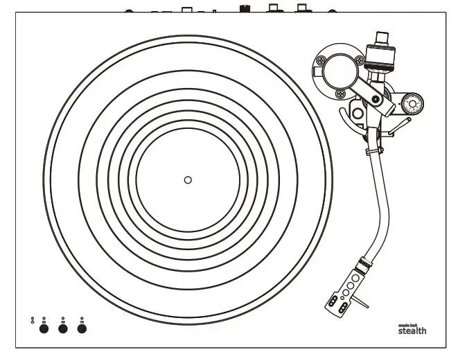 music hall Stealth Drive Turntable