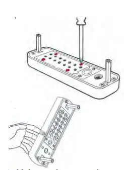 LOCKEY USA 2900 Mechanical Keyless Narrow Stile Deadbolt Lock fig3