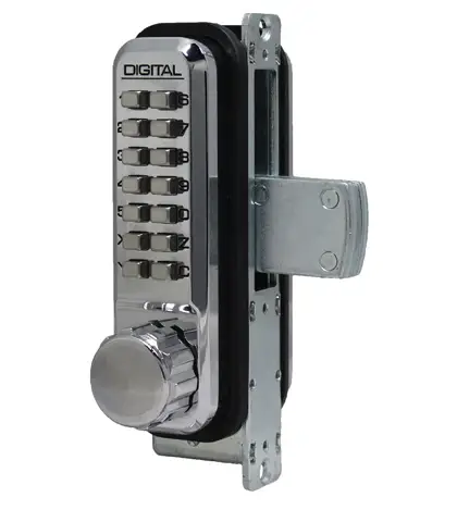 LOCKEY USA 2900 Mechanical Keyless Narrow Stile Deadbolt Lock