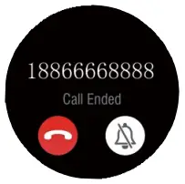 UMEOX MC-M01 Maxcares Mate Smart Watch - call3