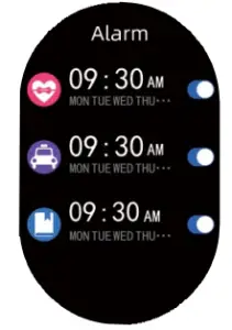 UMEOX MC-M01 Maxcares Mate Smart Watch - notification