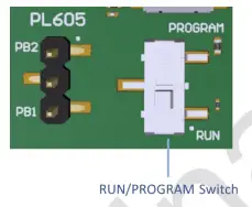 RUN/PROGRAM Switch