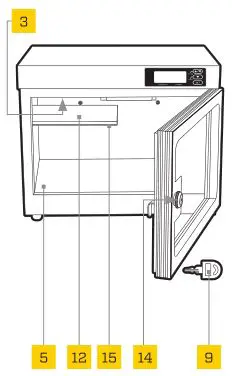 Ruggard Electronic Dry Cabinet - Fixed Shelf models
