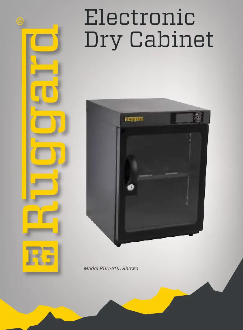 Ruggard Electronic Dry Cabinet Instruction Manual