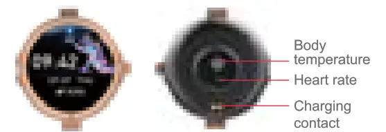 havit M9015 Lady's Fitness Watch- Main Body