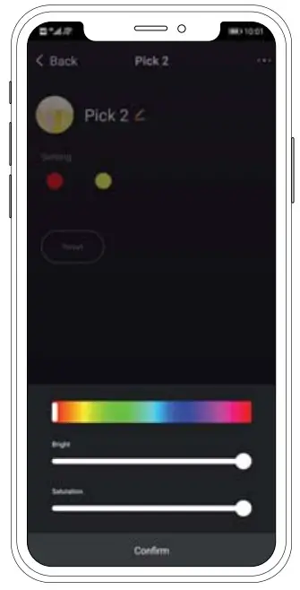 Yuyao Yunjin Electrical Appliance YJ-312 Smart RGBW LED String Light - brightness 2