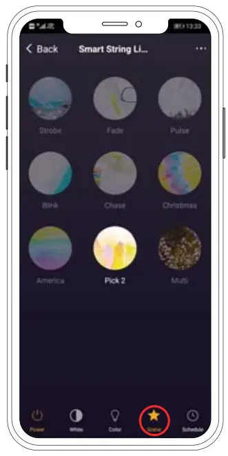 Yuyao Yunjin Electrical Appliance YJ-312 Smart RGBW LED String Light - favorite