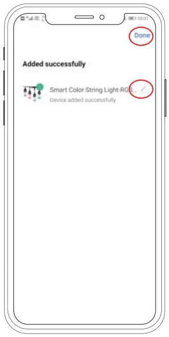 Yuyao Yunjin Electrical Appliance YJ-312 Smart RGBW LED String Light - name