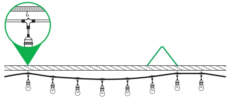 Yuyao Yunjin Electrical Appliance YJ-312 Smart RGBW LED String Light - position
