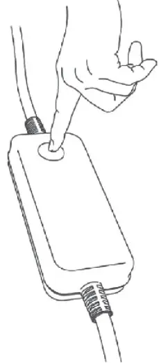 Yuyao Yunjin Electrical Appliance YJ-312 Smart RGBW LED String Light - power button