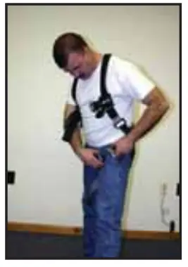 MILLER RKN TB UBK Standard Revolution Harness - Donning the Revolution without Belt 4