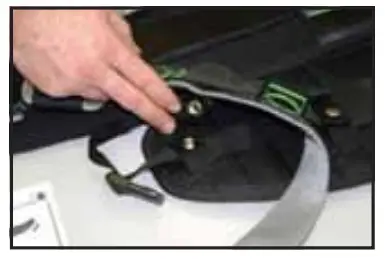 MILLER RKN TB UBK Standard Revolution Harness - Installing Seat Pad 2