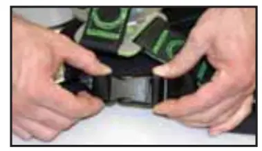 MILLER RKN TB UBK Standard Revolution Harness - Installing Seat Pad 4