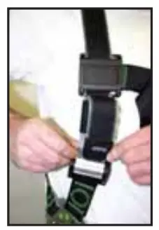 MILLER RKN TB UBK Standard Revolution Harness - Unclip the web