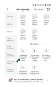 Shenzhen Forever Young Technology TH06 HVCWi Fi Temperature and Humidity Sensor with Screen - set up 6