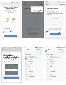 Shenzhen Forever Young Technology TH06 HVCWi Fi Temperature and Humidity Sensor with Screen - set up 8