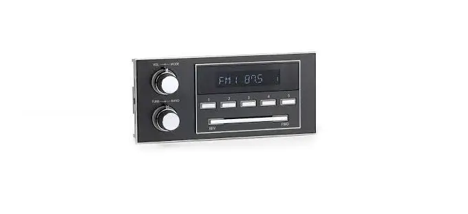 Retrosound 1977-80 Newport Radio Face User Guide