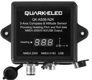 QUARK ELEC QK AS08 N2K 3 Axis Compass &amp Attitude Sensor with NMEA 0183 NMEA 2000 and USB output