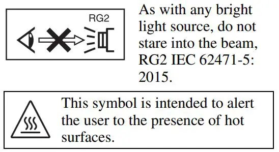 SONY VPL-HW65 Full HD SXRD Home Cinema Projector User Manual - As with any bright light source