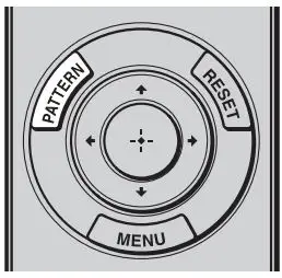 SONY VPL-HW65 Full HD SXRD Home Cinema Projector User Manual - Press the PATTERN button to display