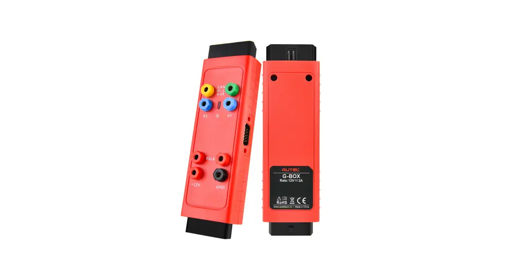 Autel G-box2 Tool Benz And Bmw Adapter User Guide