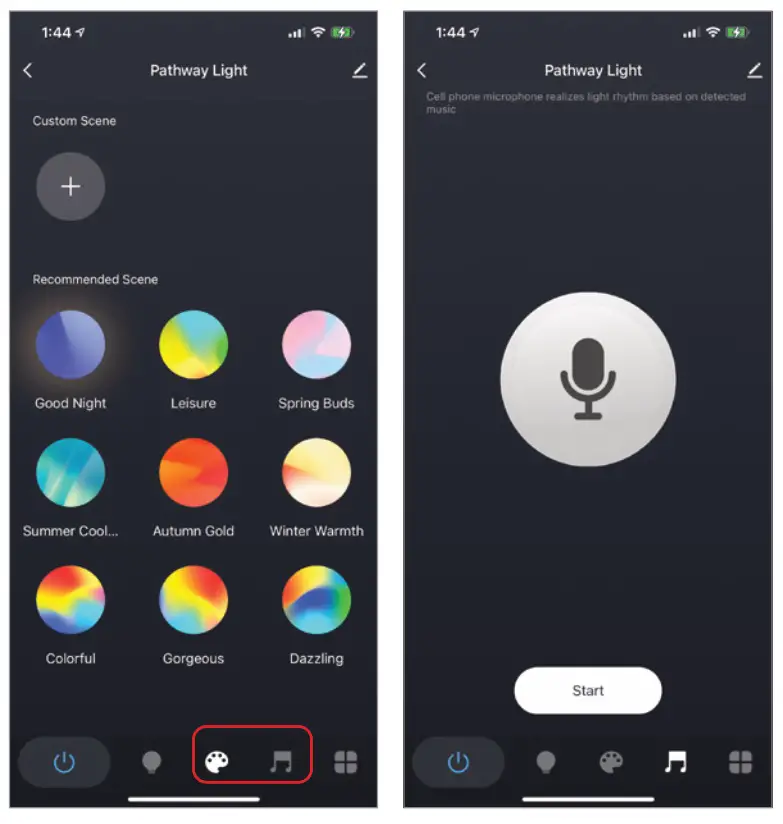 SMART POINT B084J79G3S SmartSolar Pathway Lights - SCENE AND MUSIC MODES