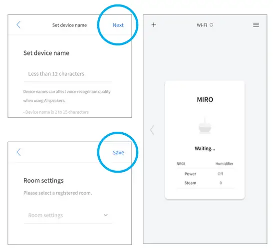 Smart Home and miroT - Choosing a name for your miroT