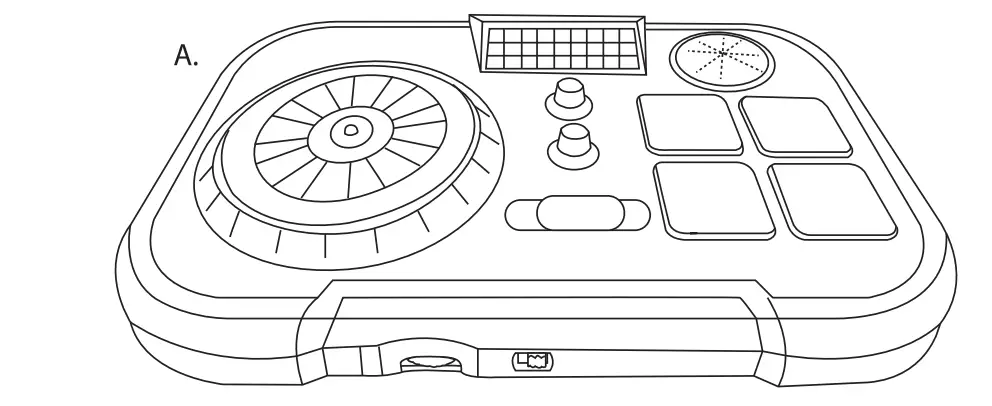 little tikes 654831EUC My Real Jam Active Play Music DJ Mixer fig5