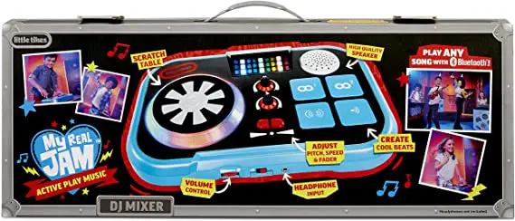 little tikes 654831EUC My Real Jam Active Play Music DJ Mixer