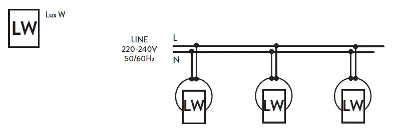 NEMO LUX W- D Double Emission Outdoor Wall Light-5