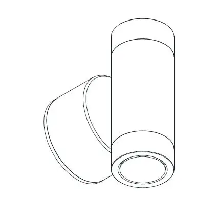 NEMO LUX W- D Double Emission Outdoor Wall Light