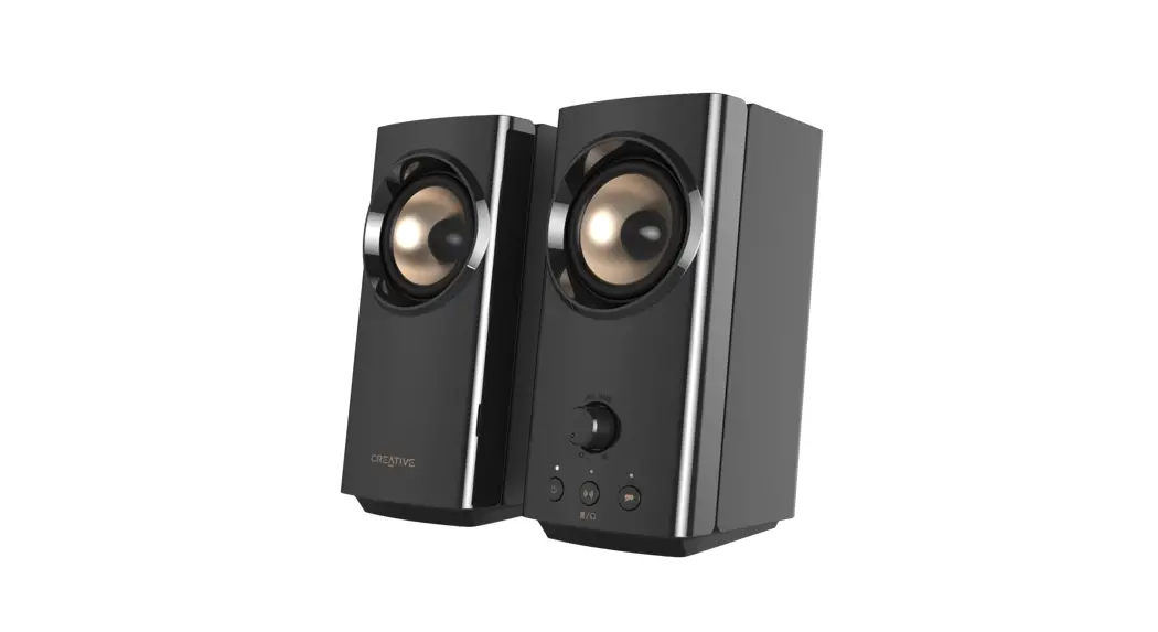 Creative Mf1705 T60 Hi-fi 2.0 Desktop Speakers With Clear Dialog And Surround User Guide