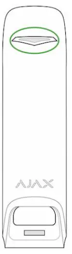 AJAX AJ-CURTAINPROTECT-W Motion Protect Curtain Fig5