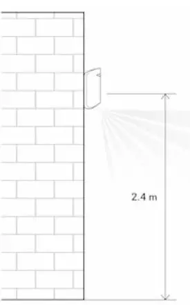 AJAX AJ-CURTAINPROTECT-W Motion Protect Curtain Fig8